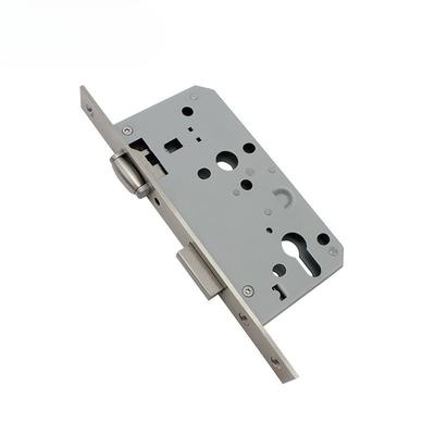 72mm Lock Case Bedroom Indoor Change  Room Door Lock Body Handle Mute Solid Wood Large Self-Priming Bearing Lock Tongue