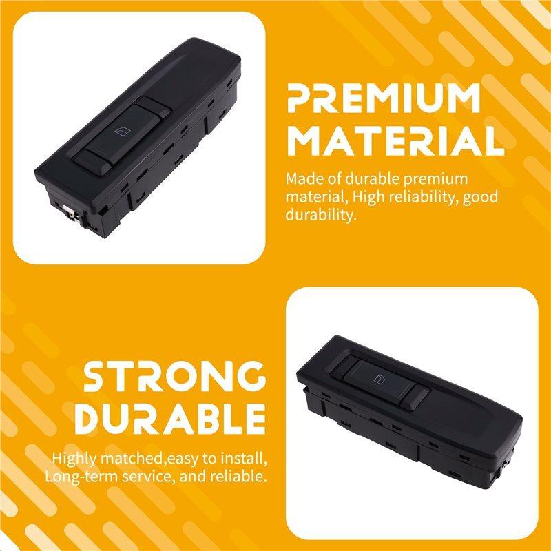 A58X-Car Power Window Control Switch 22154240 Front Left Door Lock Single Button For VOLVO