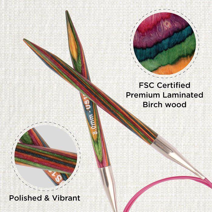 KnitPro Fixed Circular Needles 60 Cm Symfonie 8mm