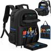 Removable Organizer Pouch Tool Backpack Waterproof Electrician Tool Bag Toolkit  Electrician