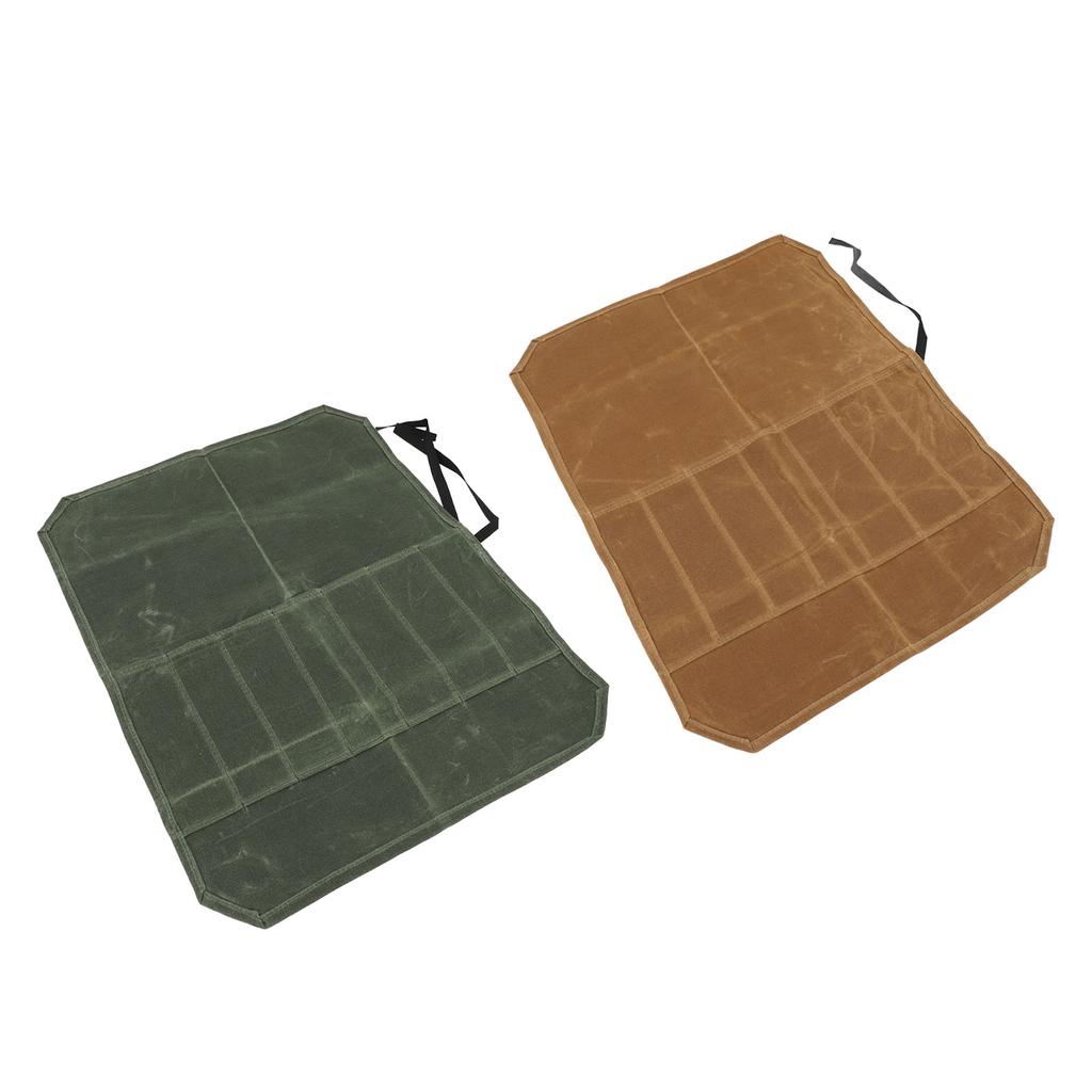 Koch Werkzeugrolltasche Canvas Wasserabweisend Tragbar Koch Gabel Werkzeughalter Beutel für Küchenutensilien