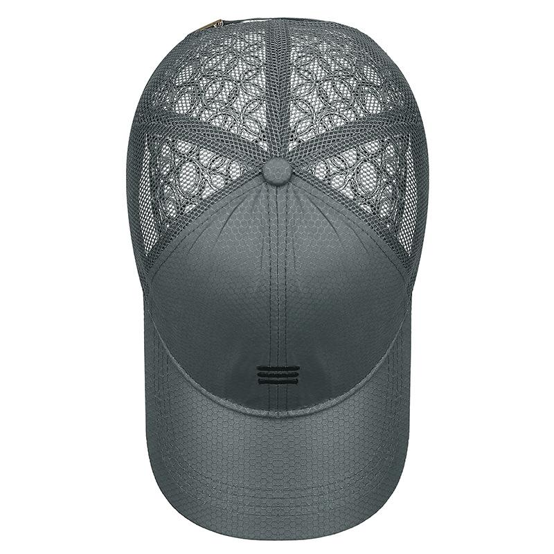 NORTHWOOD Summer Outdoor Baseball Hats for Men Sports Quick-drying Breathable Half-mesh Baseball Cap Sunscreen Fishing Dad Hats