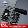 Pro VOLKSWAGEN VW Zinková slitina Chytré dálkové ovládání auta Šedý kryt pouzdra klíče Držák pro VW Volkswagen Golf 7 MK7 Tiguan MK2 T-roc T-c