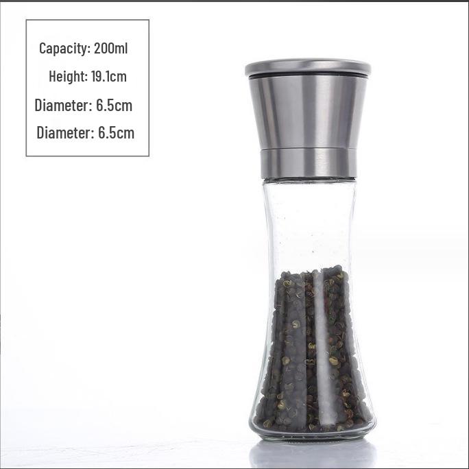 Sichuan Peppercorn Grinder Bottle for Black & White Pepper Powder Seasoning