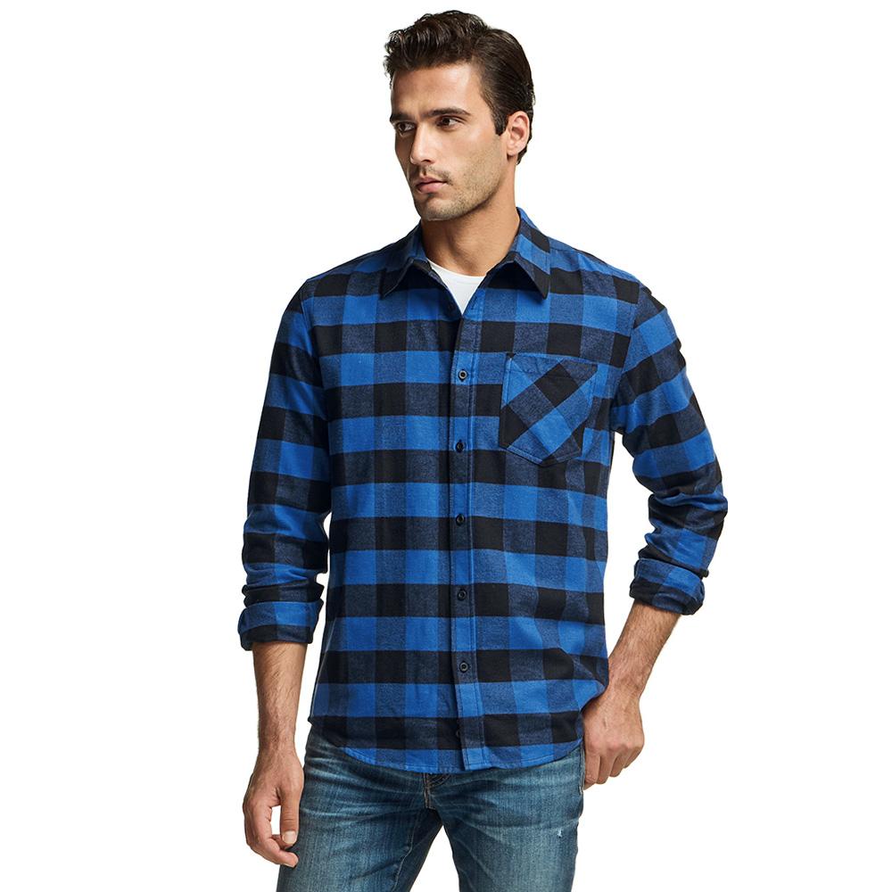 Teseulla Flannel Cotton Check Shirt