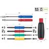 [VESSEL] Famidora 12 Screwdriver Set Phillips, Slotted, Awl, Triangle TD-912N