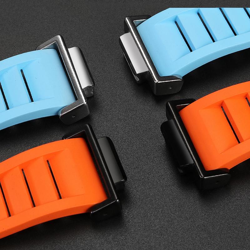Classic Modified High Quality Fluororubber Watchband For Casio DW5600 DW-5600 GW-B5600 GW-M5610 GA 110 100 120 GA2100 Series Waterproof