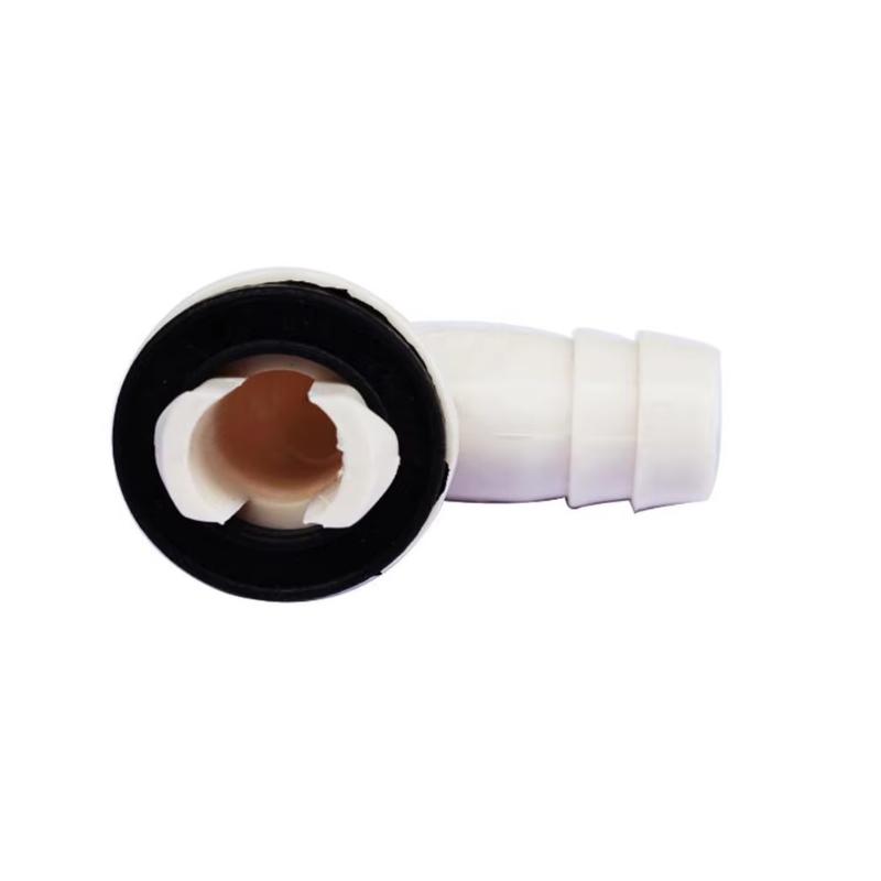 1Pc Air Conditioner Drain Connector Ac Drain Hose Plastic Elbow Rubber Ring Kit Anti-Defomed 1.5Cm Diameter Connector