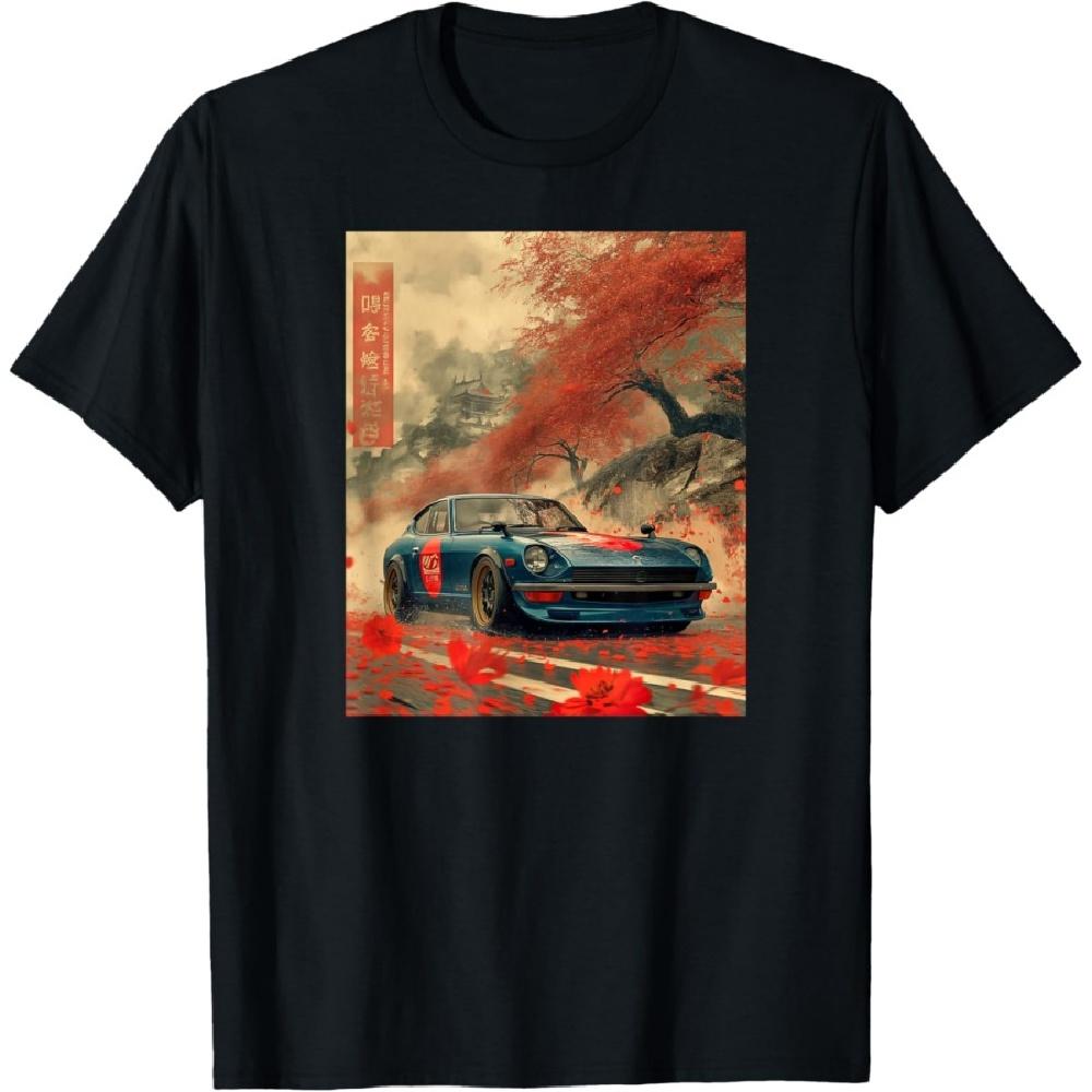 

240z Old School Japanese Classic Car S30 T-Shirt XXXXXL