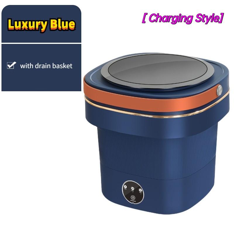 Портативная складная стиральная машина для чистки нижнего белья опционально для зарядки — фото 13