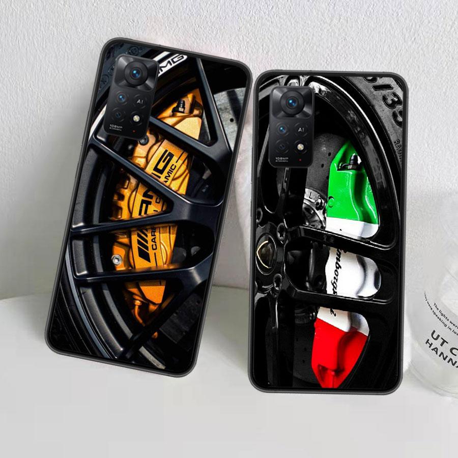 Custodia Germany Sport Car Hub Guscio Custodia per Telefono Per Redmi Note 13 Pro 5G Plus 12 12C 10 10A 10C 9 9A 9C 9T 8 8A K60 K70 Pro Xiaomi