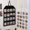 Space-Saving Wall-Mounted Display Rack Pin Badge Protective Case  Anime Merchandise Organizer