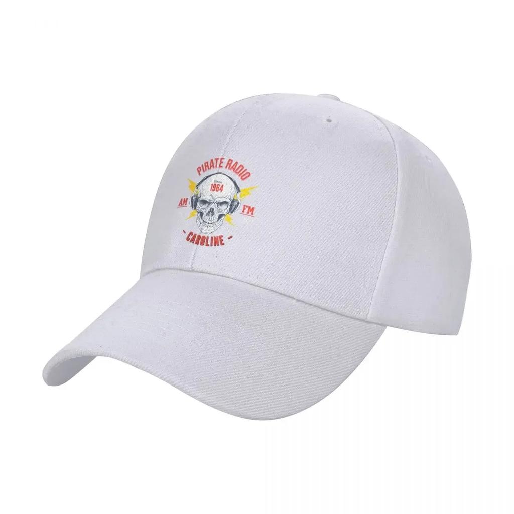 Radio Caroline Retro Vintage Pirate Radio Baseball Cap Hats for Unisex Sun Cap Ball Cap Baseball For Unisex Women's