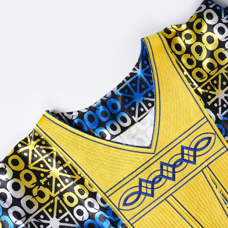 Plus Size Women's New Fashion Print Maxi Dress