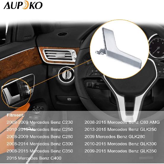 Aupoko Innen Türgriff Reparaturset Innen Links Fahrerseite Kompatibel mit Mercedes Benz W204 X204 C230 C250 C300 C350 C400 C63AMG GLK250 GLK300