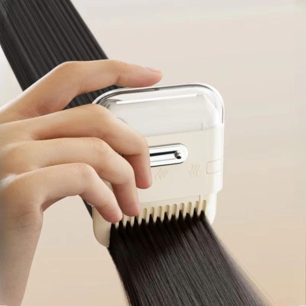 Small Razor Detachable Hair Clipper Plastic Bangs Trimming Tool Double Sided Comb  Thinning Hair