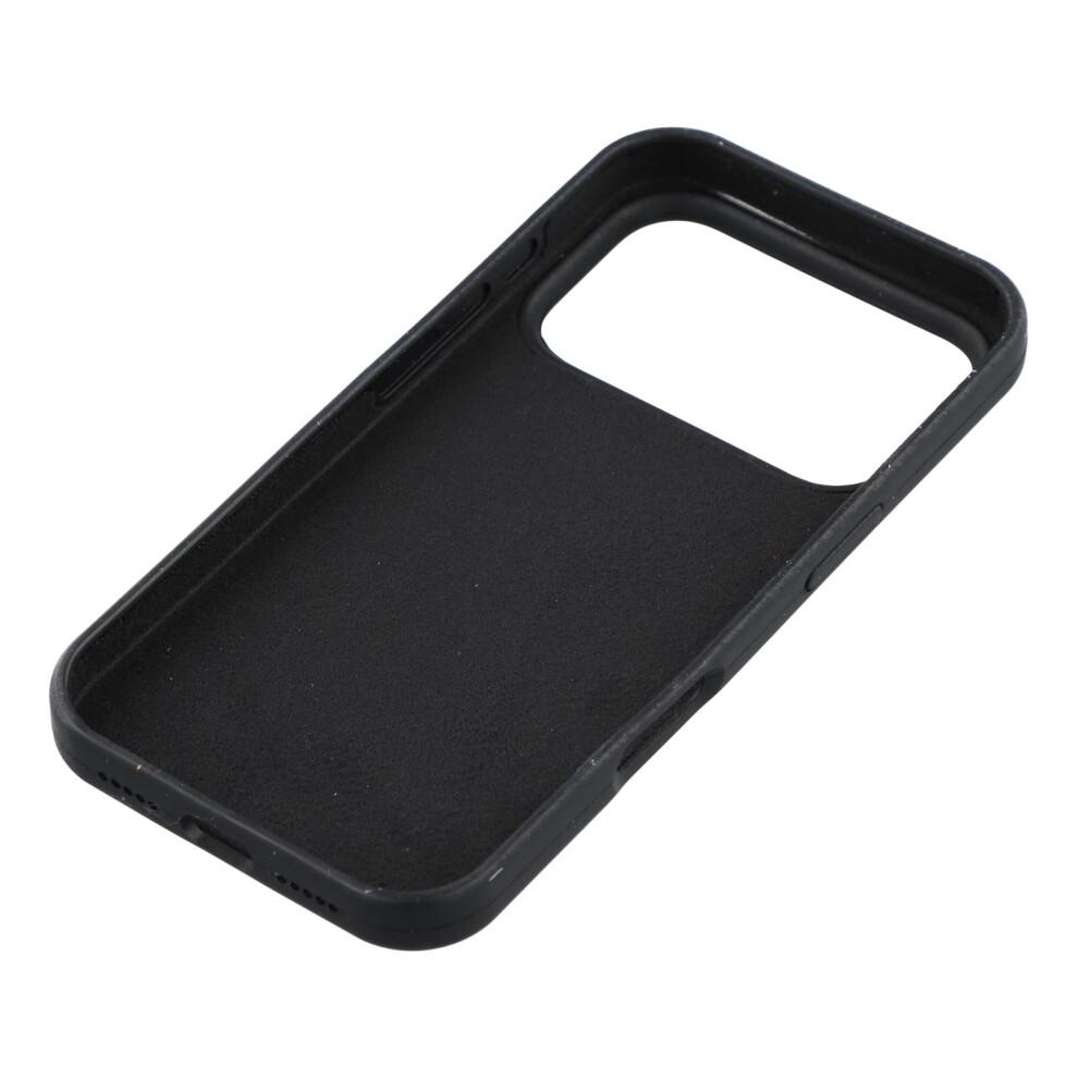 (iPhone 17 Pro, Black) For iPhone 17 Pro Case Solid Silicone Shockproof Phone Back Cover