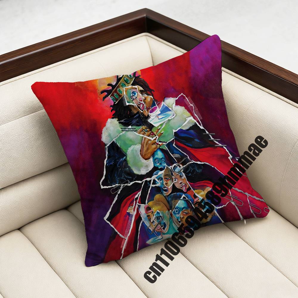 For J-J Cole The Fall Off Throw Pillow Case Sham 30X30Cm 45X45Cm 50X50Cm Square Office Cushion Cover
