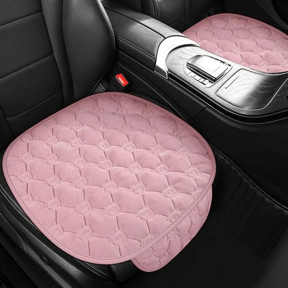 Anti-Freezing Car Seat Cushion Thickened Square Cushion Comfortable Car Plush Seat  Car