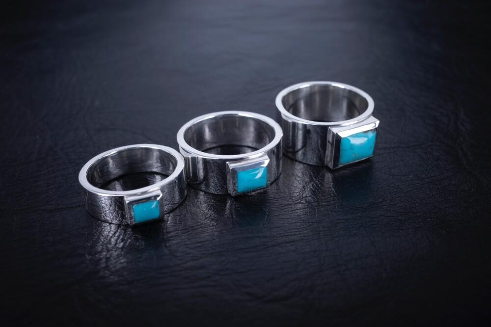 Josilver Signature Simple Square Ring (M) (A Type)