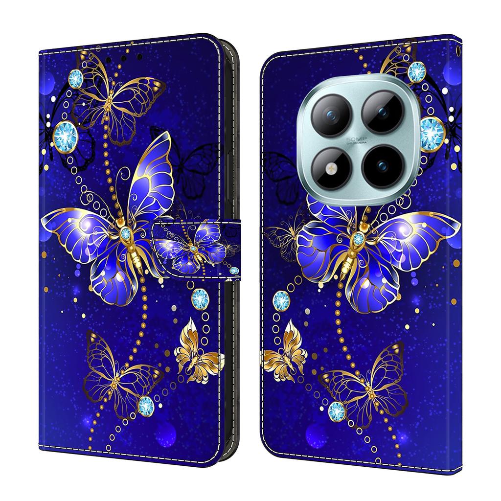 For Xiaomi Redmi Note 15 Pro 5G (Global) Case 3D Pattern PU Leather Wallet Phone Cover with Stand