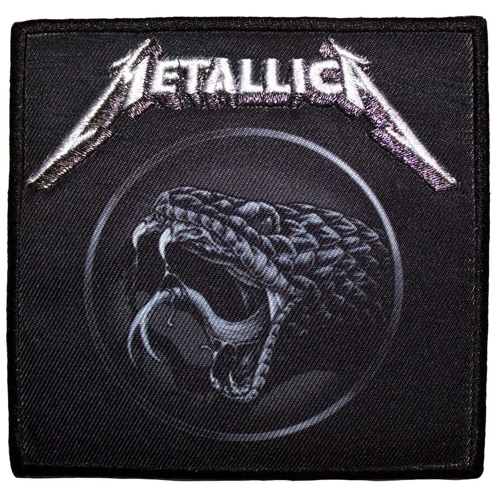 Metallica Black Album Printed Iron On Patch