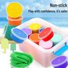 24-Color Non-Toxic Ultra-Light Handmade Clay Set for Kids - DIY Play Dough and Craft Kit