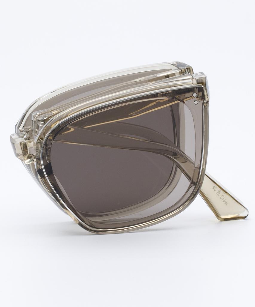 Likkeullou Rc Pirpir Folder Sunglasses Beige