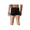 Calvin Klein Letter Waistband Jacquard Comfortable Mid-Rise Boxer Briefs 3-Pack Men Underwear Black 0000U2662G-QRV