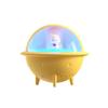 New Desktop Jellyfish Humidifier with Colorful Atmosphere Light and Flame Simulation Aromatherapy.