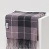 RECLOW OMBRE Two-tone Check Muffler PURPLE