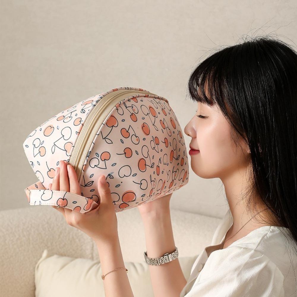 Large Capacity Travel Bra Organizer Sorting Socks Panty Divider Pouch for Intimate Clothes