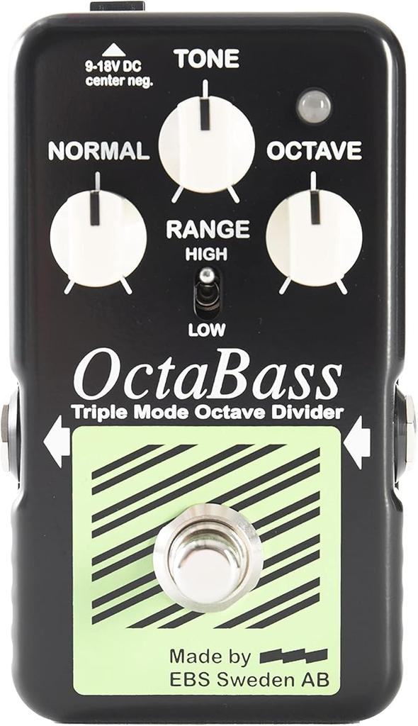 EBS OctaBass Blue Label Triple Mode Octave Divider Pedal