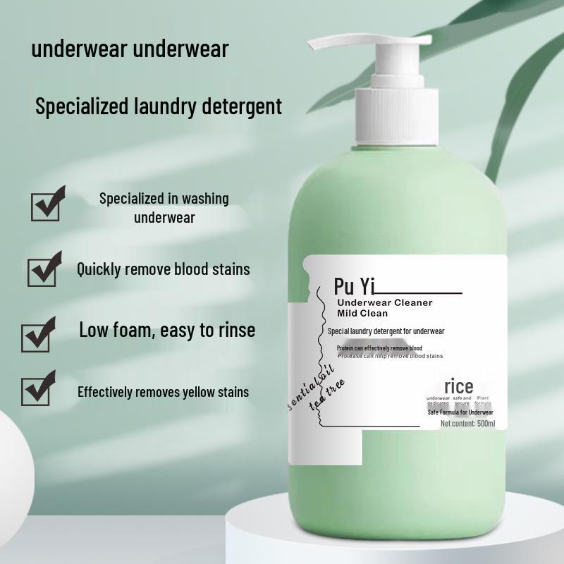 Lingerie & Underwear Women s Stain Remover - Enhanced Laundry Detergent for Blood Stains Fragrant Detergent [1 bottle]