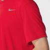Nike Dri-Fit Logo Crew Neck Comfortable Quick-Dry Casual Short Sleeve Regular T-Shirt Men T-Shirts University-Red Cool-Grey HF0507-657