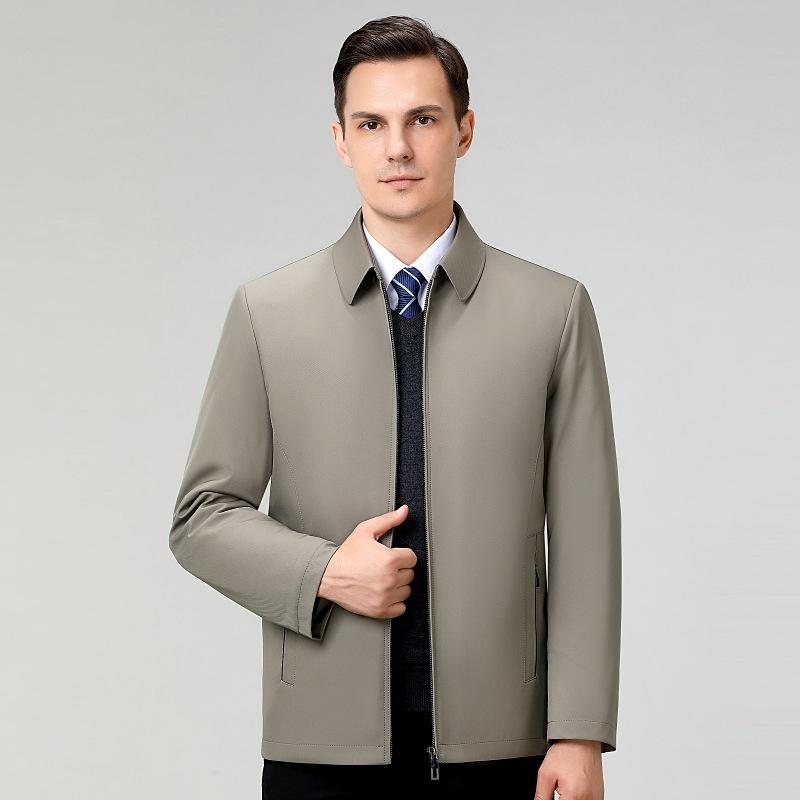 Winter middle-aged and elderly cotton jackets men's casual warm cotton clothes middle-aged dad winter clothes autumn and winter cotton jackets
