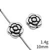 Bead Material Jewelry & Accessories Flower Small Hole Beads Spacer Accessories Parts Beads Jewelry Making Findings For Diy