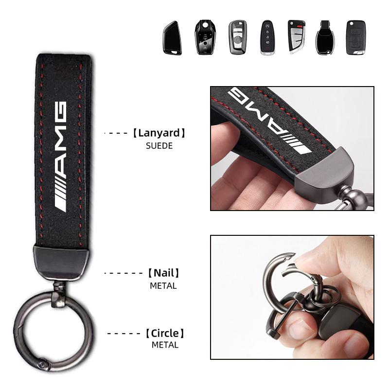 Car Tire Wheel Valve Caps Cover/Car Key Chain Ring Keychain For Mercedes Benz AMG GLC W203 W206 W205 W220 W211 W212 W124 E Class VS3