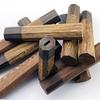 1piece Wenge Wood + Ebony Octagonal Knife Handle for DIY Semi-finished Damascus Knife Handle Material Kitchen Knife Handle