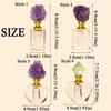 Empty Crystal Perfume Bottle Refillable Essential Oil Diffuser Bottle  Travel Cosmetic Containers