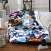 Anime Girl Home Customize Your Name Blankets Soft Cozy And Lightweight For All Seasons Perfect For Picnics Sofa Relaxation Office Warmth Bed Comfort
