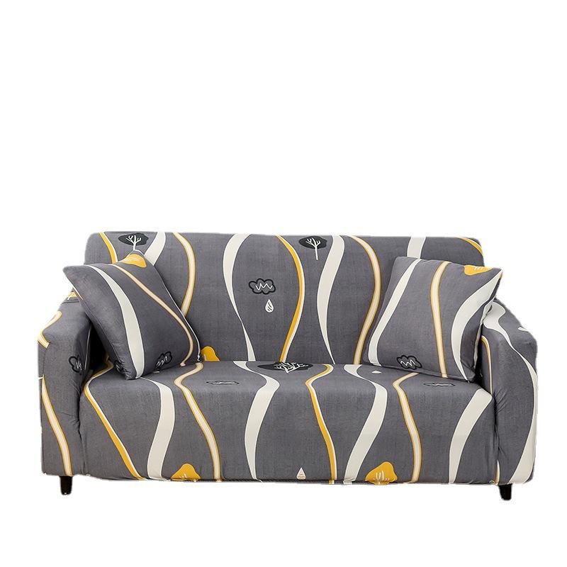 Stretch Sofa Cover Full Covering Fabric Craft Sofa Slipcover Four Seasons Available All-Inclusive Sofa Cover