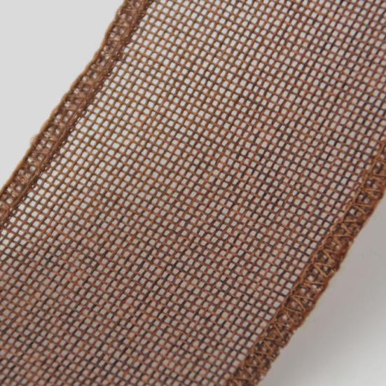 1 role DIY mašle odolná proti pomačkání vánoční stuha imitace lnu oboustranný obnitkovaný balicí stuha pro domov