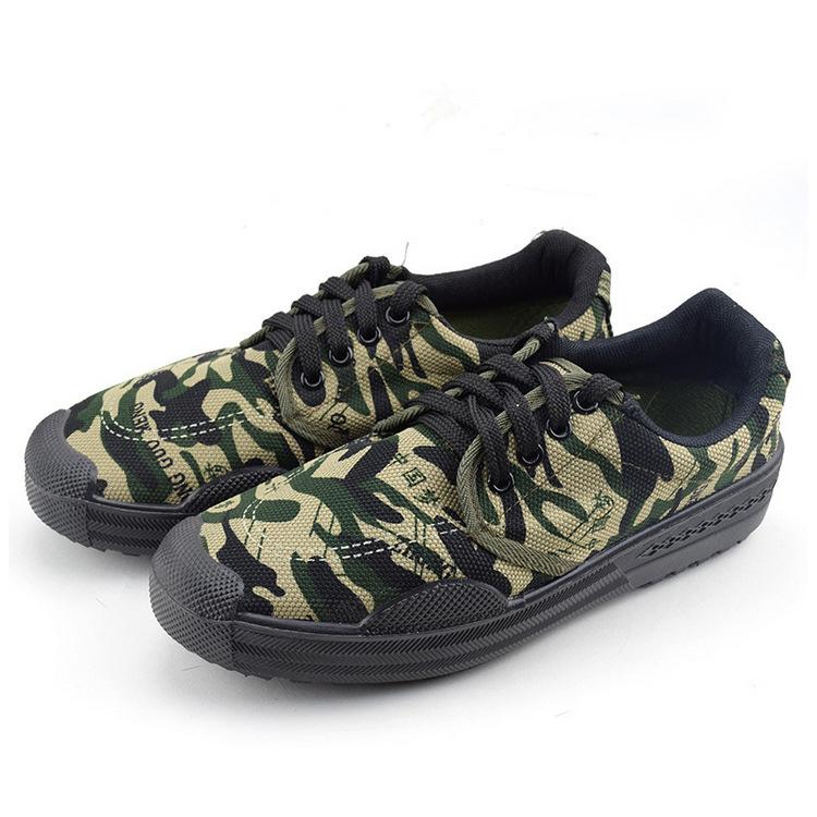 Herrenschuhe Armeegrün Camouflage Cavans Schuhe Bauer Arbeit & Sicherheit Gummischuhe Mann Training Befreiungsschuhe Outdoor Sneakers