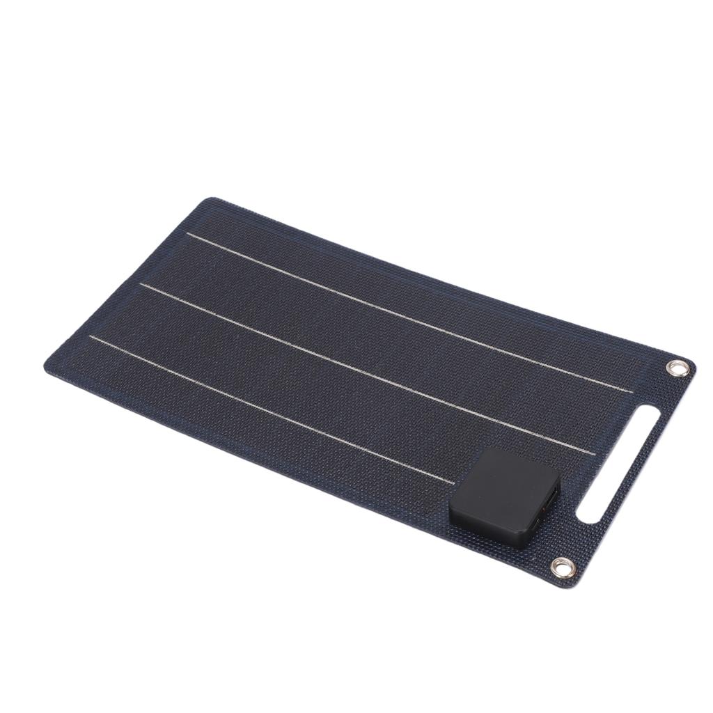10W Solar Panel ETFE USB Type C Portable Solar  r Backup Energy Solution Water Proof for Outdoor Camping Hiking Travel