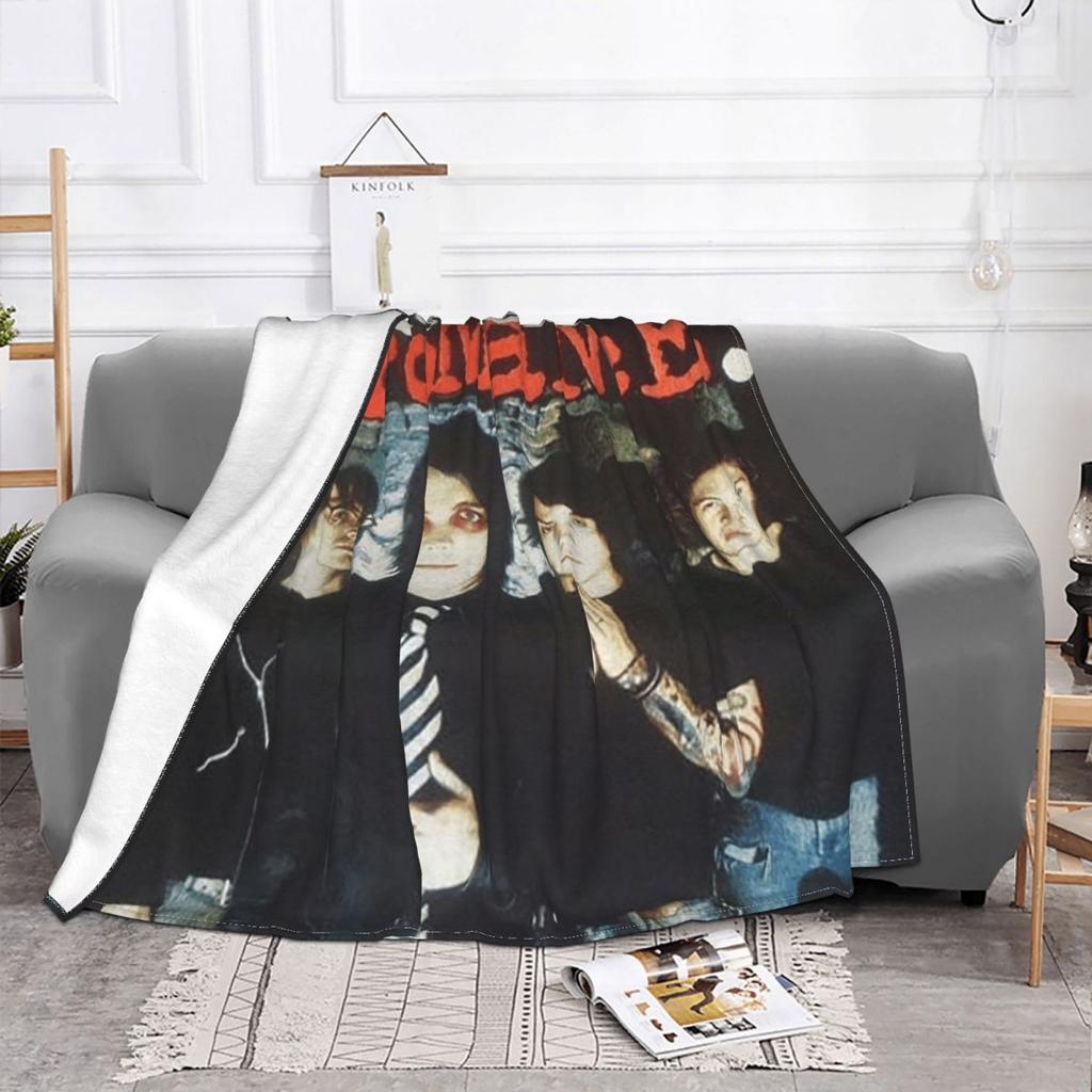 Gerard Way MCR Blankets Soft Warm Flannel Throw Blanket Plush for Bed Living Room Picnic Travel Home Sofa