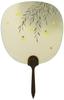 Shiomi Uchiwa Glühwürmchen 24 x 2724 Fächer, Muster, 37cm,