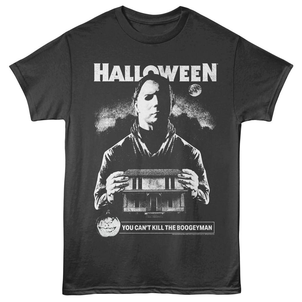 HALLOWEEN MYERS Movie T-Shirt FRONT OF HOUSE Men039;s Official New Smoke Cotton Unisex T-Shirt XXL