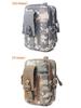 Camouflage Tactical Waist Pack for Phone and Coins - Military Style Hanging Bag