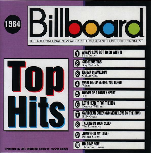

CD VARIOUS - Billboard Top Hits 1984 R270679 Rhino Records 1992 US Rock Used